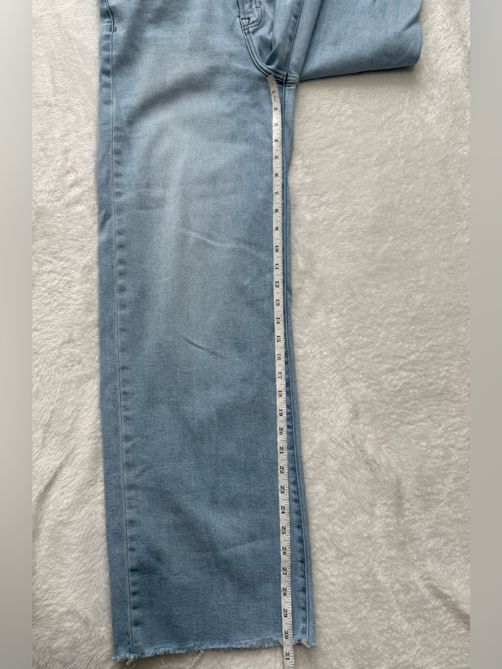 Altar'd State Hidden LA Baggy Wide Leg Jeans - Light Wash - Picture 11 of 12